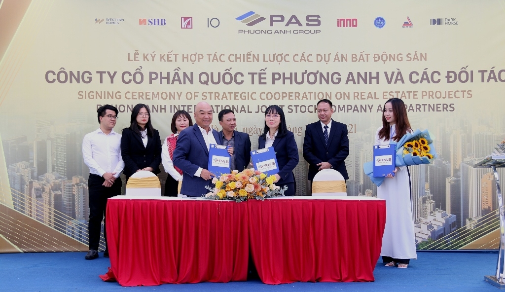 Lễ ký kết hợp tác chiến lược bất động sản giữa Công ty Cổ phần Quốc tế Phương Anh và Western Homes