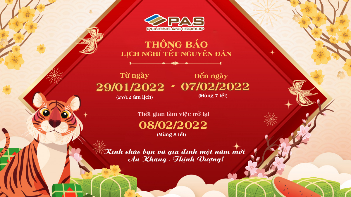 Phương Anh thông báo lịch nghỉ tết nguyên đán 2022